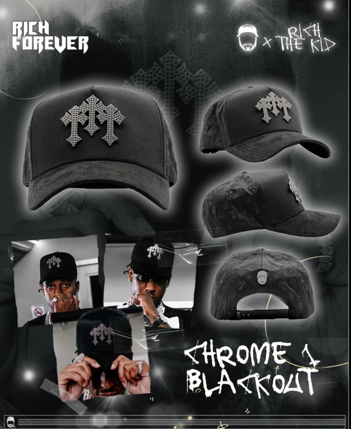 BARBAS CHROME BLACK OUT