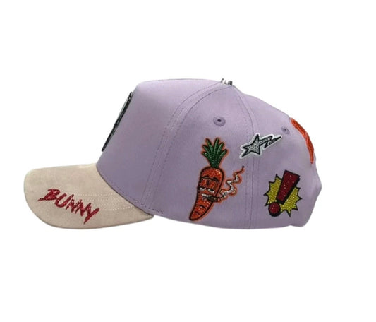Caps Fan Bad Bunny purple