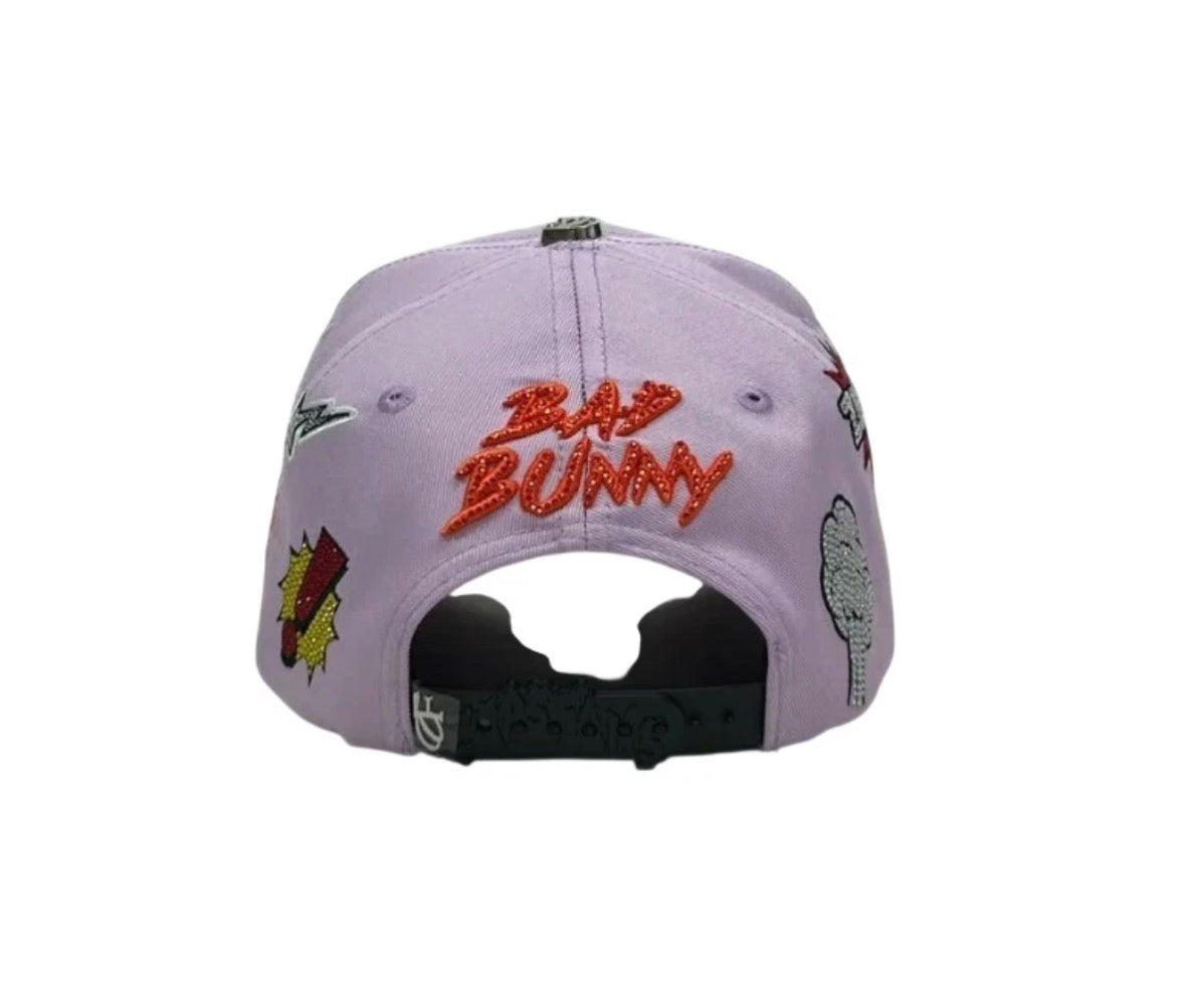 Caps Fan Bad Bunny purple