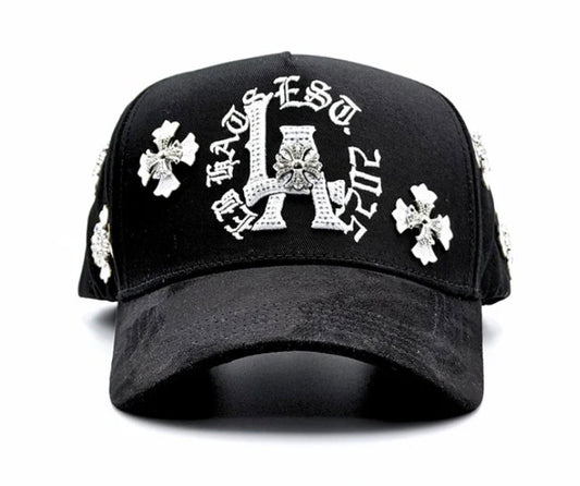 EB Hats Off white Chrome