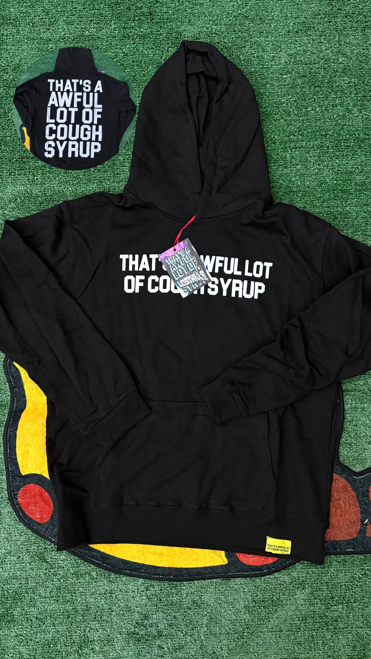 Cough Syrup Classic hoodie black
