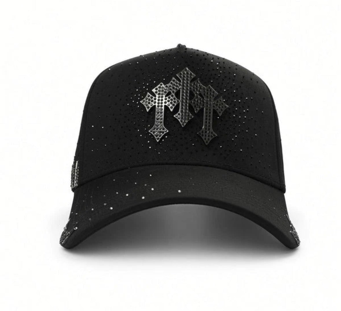 Klan Hats Chrome total Black