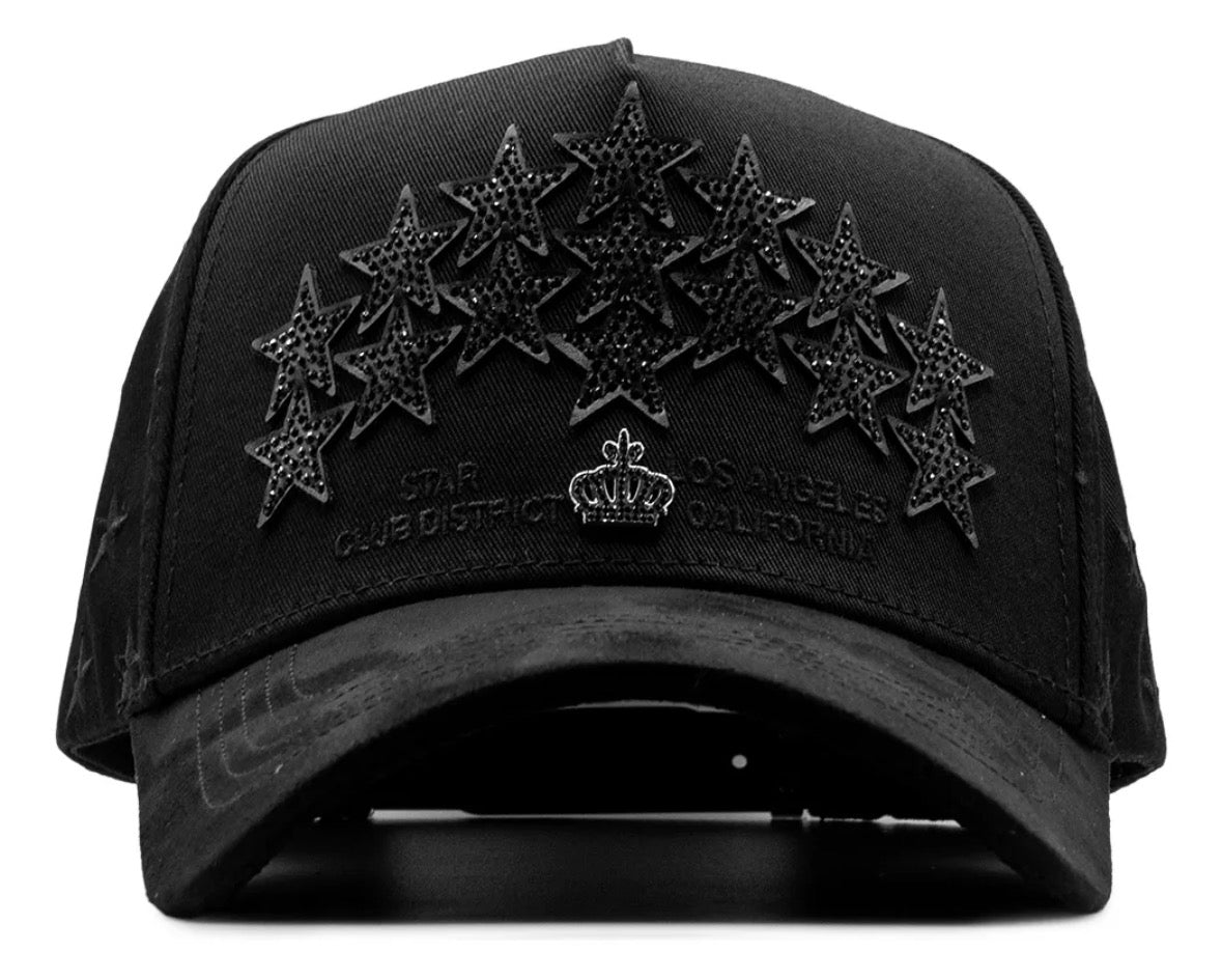 Star hats club District total black
