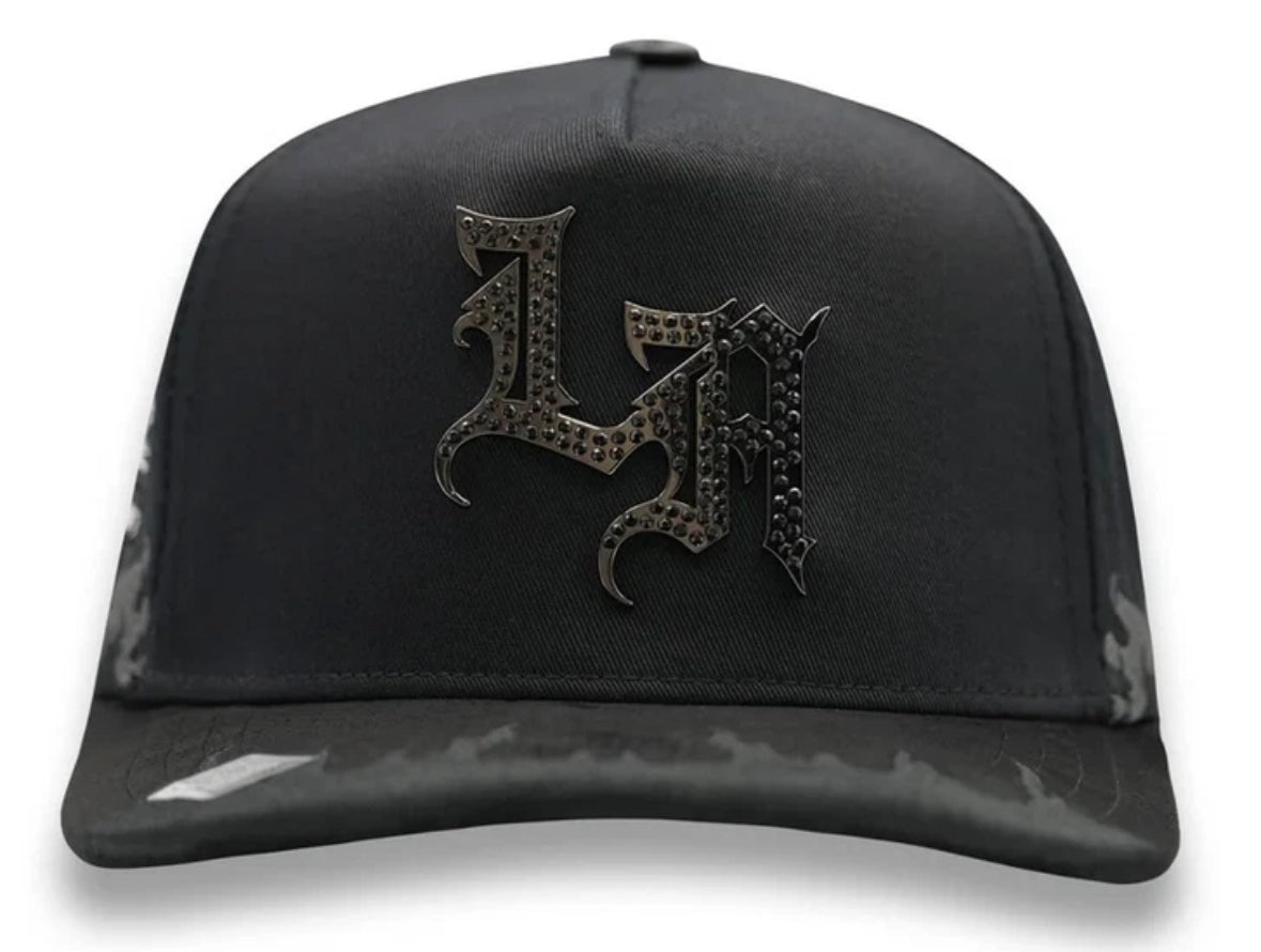 BIGGBOSS HATS MENS BLACK SNAPBACK BBLAPLCA BLK