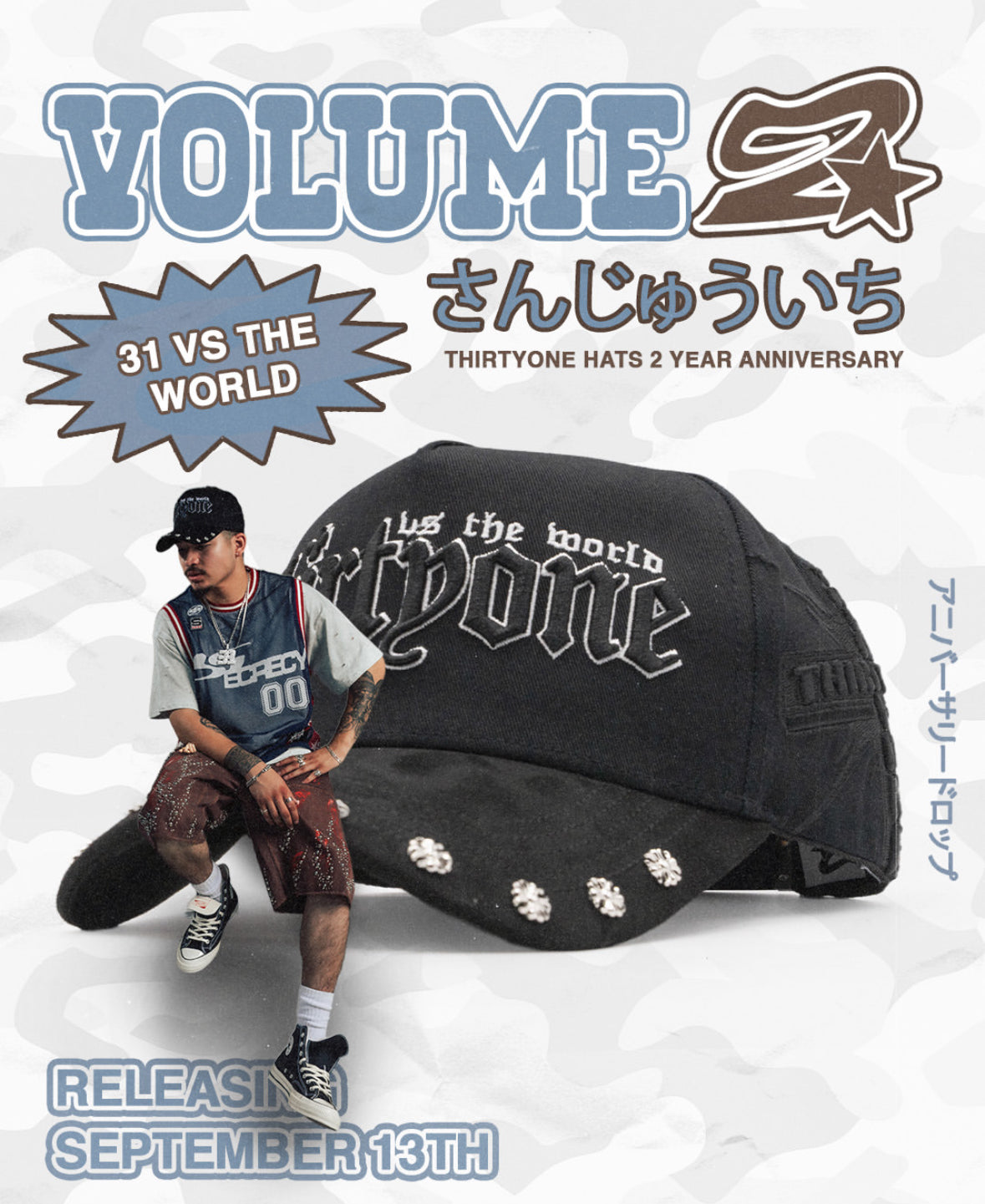 31 VS THE WORLD-HAT ONLY