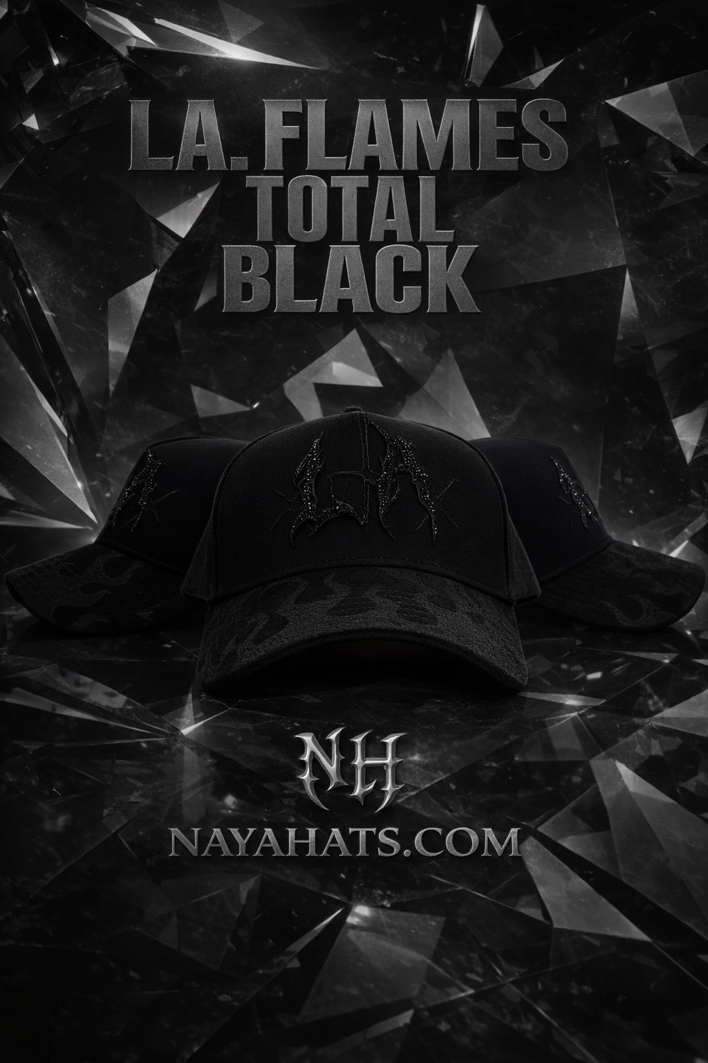 NH LA FLAMES TOTAL BLACK