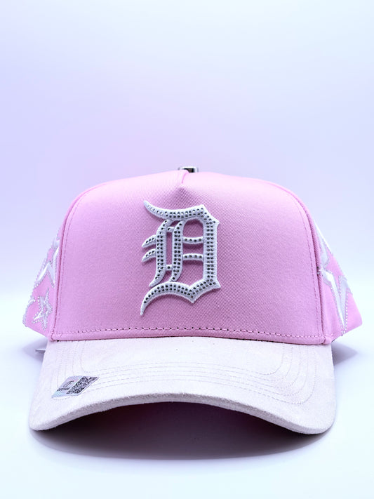 Caps Fan Detroit stars Pink