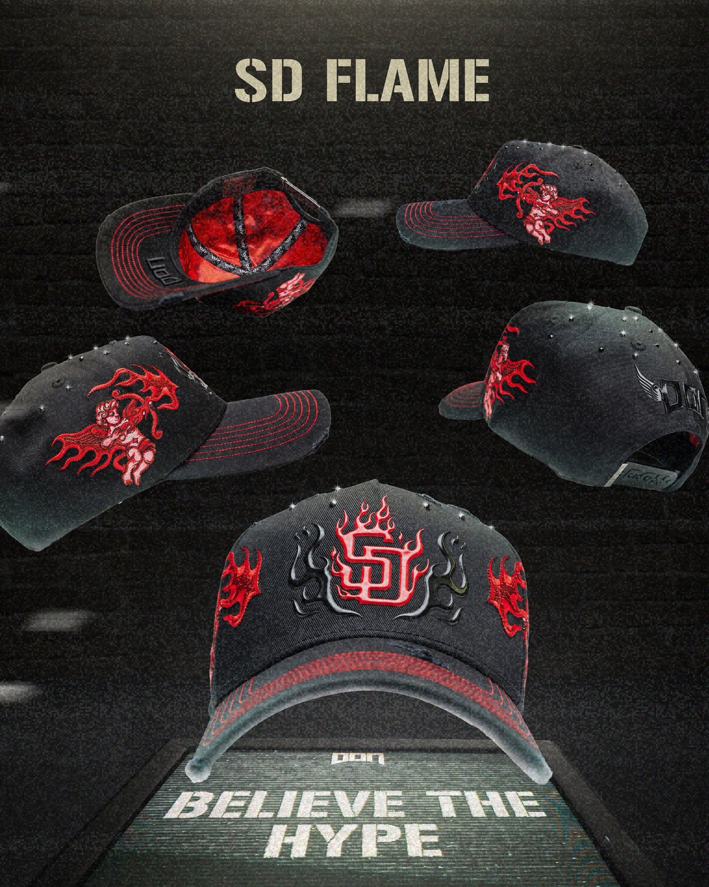 DON HATS SD FLAME